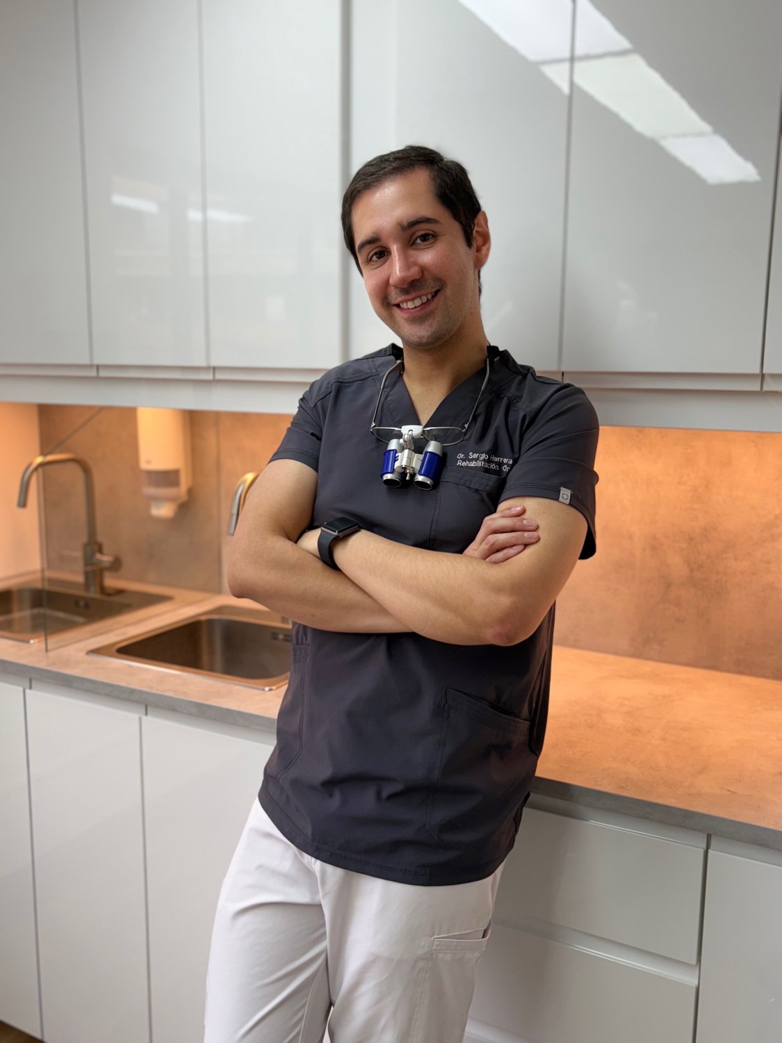 Sergio Herrera en la clínica HYT